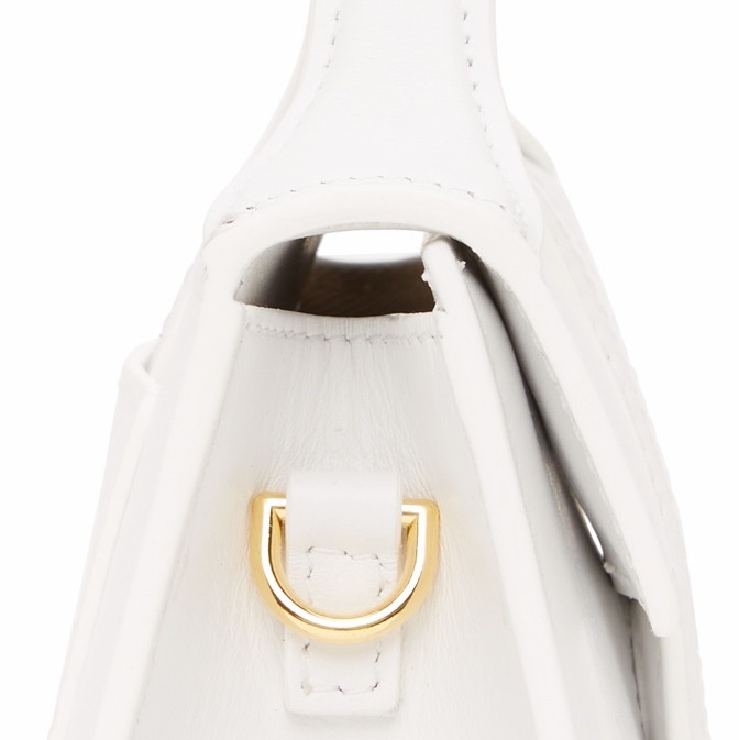 Jacquemus 女士 徽標翻蓋手提包均碼碼長:18cm,寬: 5cm,高:9cm-3