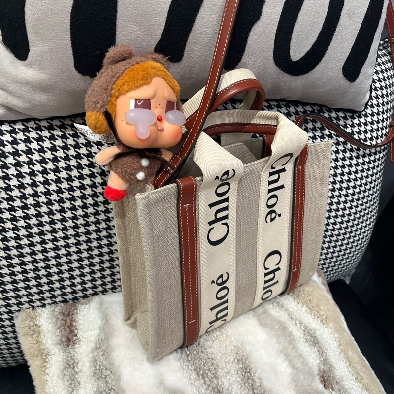 Chloe woody small shoulder bag 2way-1