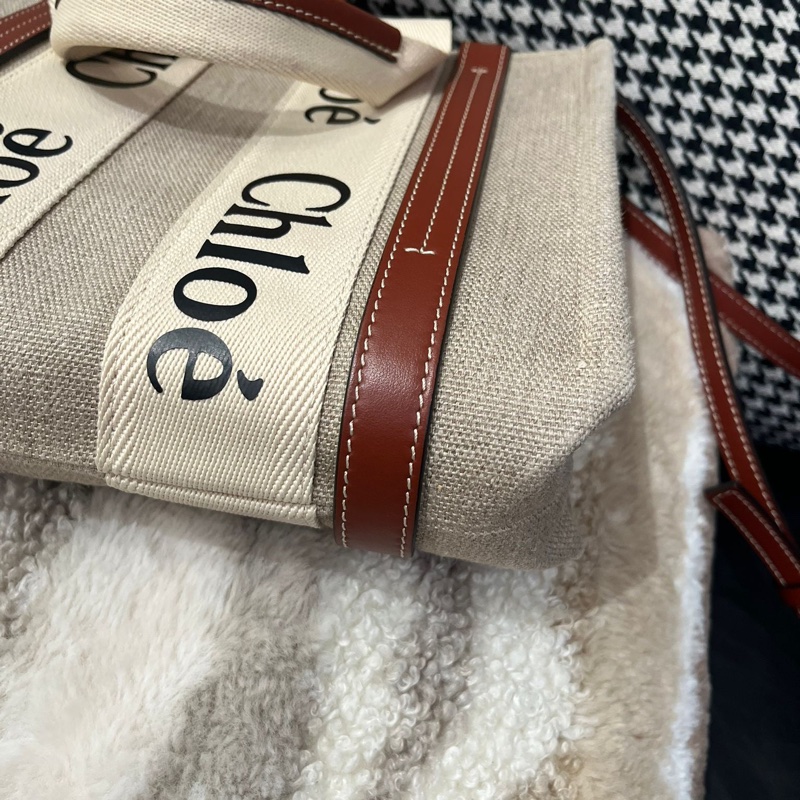 Chloe woody small shoulder bag 2way-6
