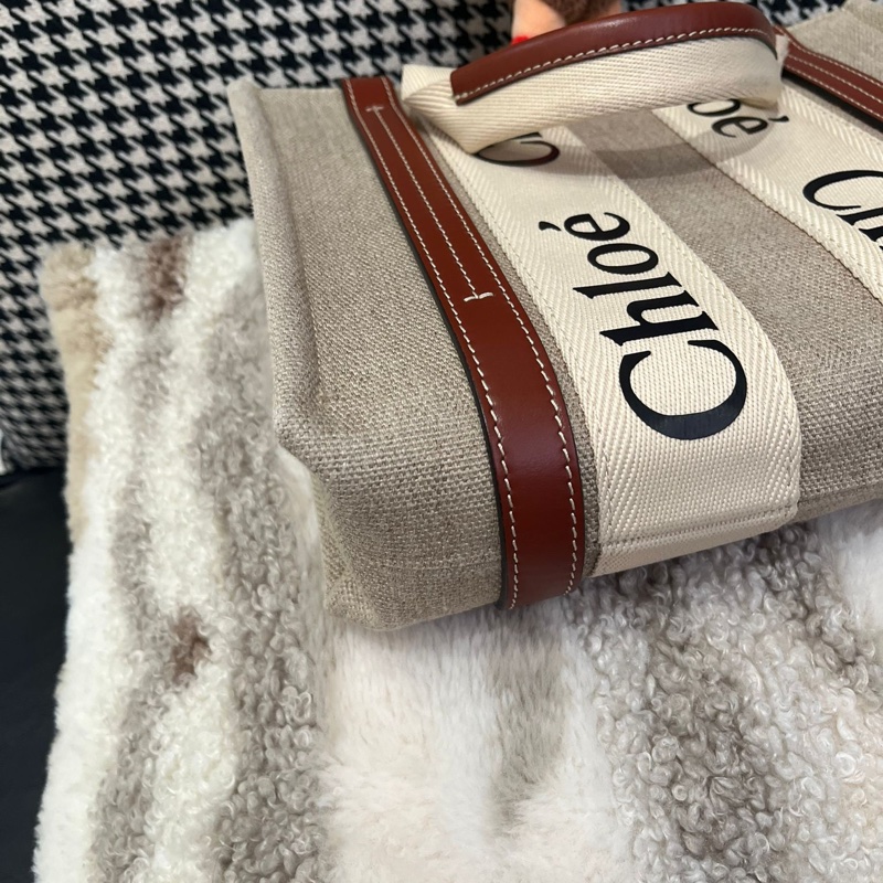 Chloe woody small shoulder bag 2way-8