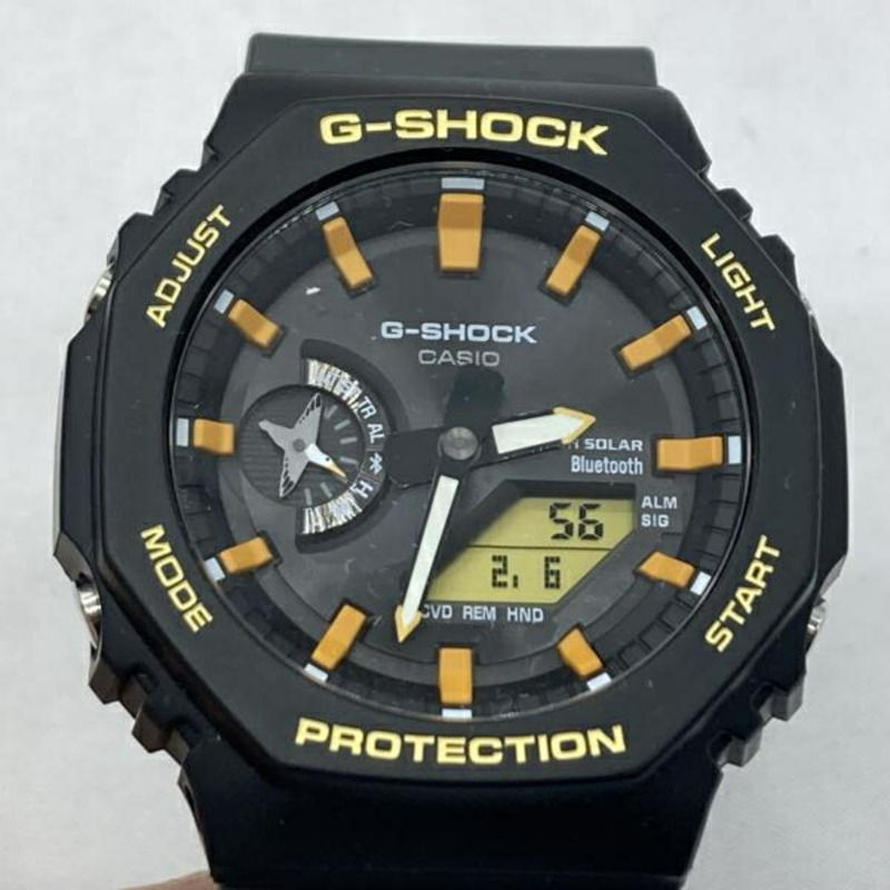 卡西歐 G-SHOCK 手錶 x 查爾斯達爾文基金會 GA-B2100DF-1AJR 灰色 Tough Solar 多頻 6 手錶-0