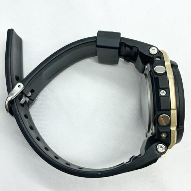 卡西歐 G-SHOCK 手錶 GST-W300G-1A1JF 電波太陽能手錶,原廠錶盒,黑金配色-2