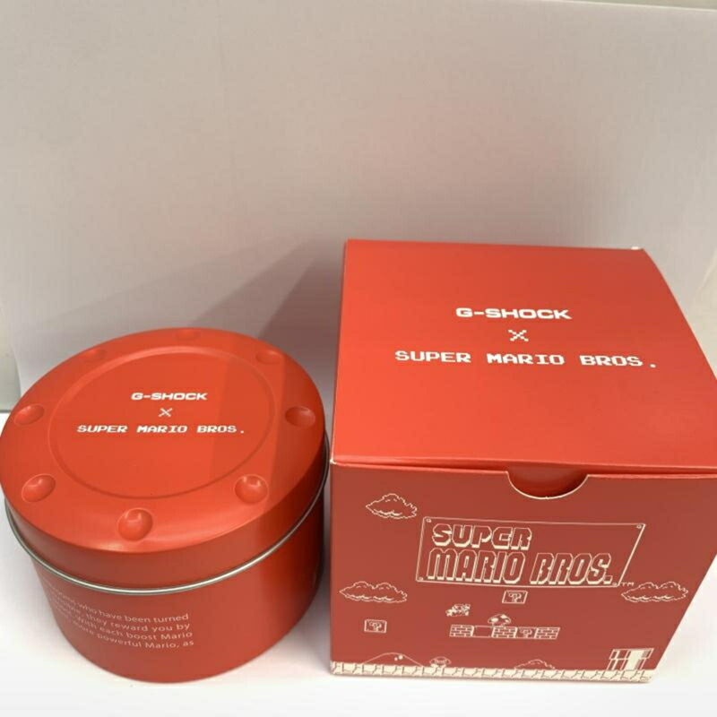 卡西歐 G-SHOCK 手錶 x 超級瑪利歐兄弟 DW-5600SMB-4JR-8