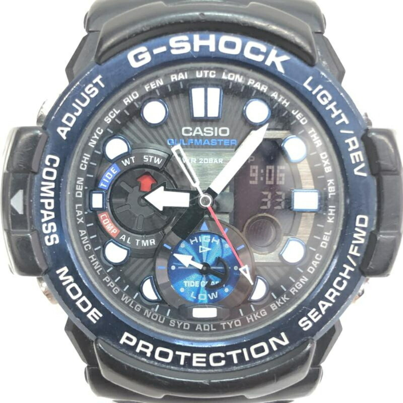 卡西歐 G-SHOCK GULFMASTER GN-1000B-1AJF 手錶-2