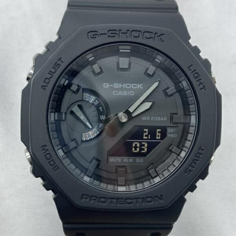 卡西歐 G-SHOCK 手錶 GA-2100-1A1JF G-Shock 黑色-0