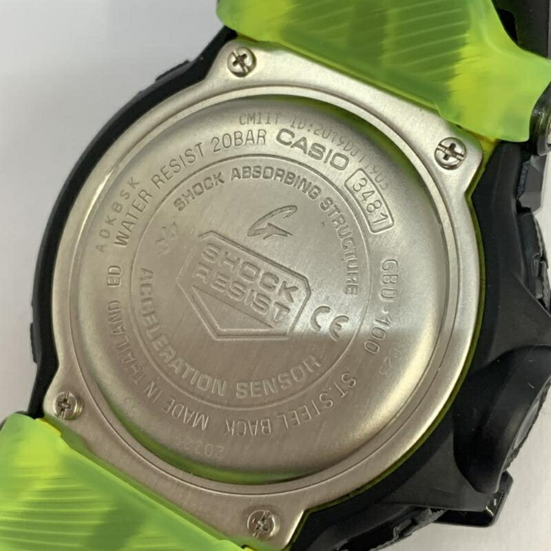 卡西歐 G-SHOCK 手錶 GBD-100SM-1JF-5