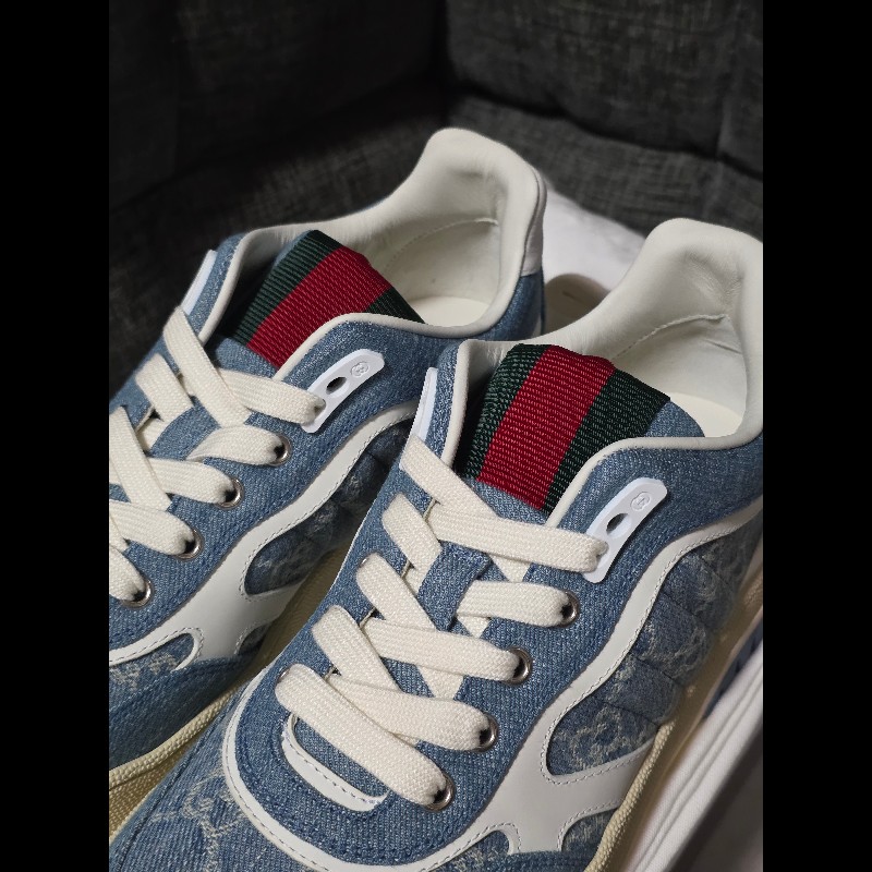 [全新]Gucci 新款 牛仔logo運動鞋 39-2