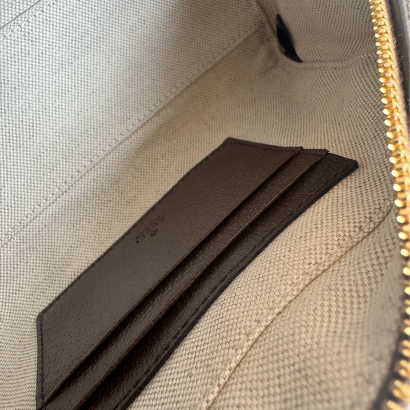 Gucci咖pvc手提兩用mini保齡球包-16