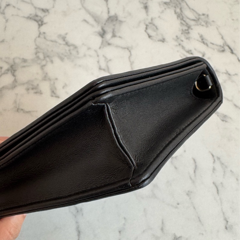 Dior黑藤格紋dior吊飾三合一woc-8