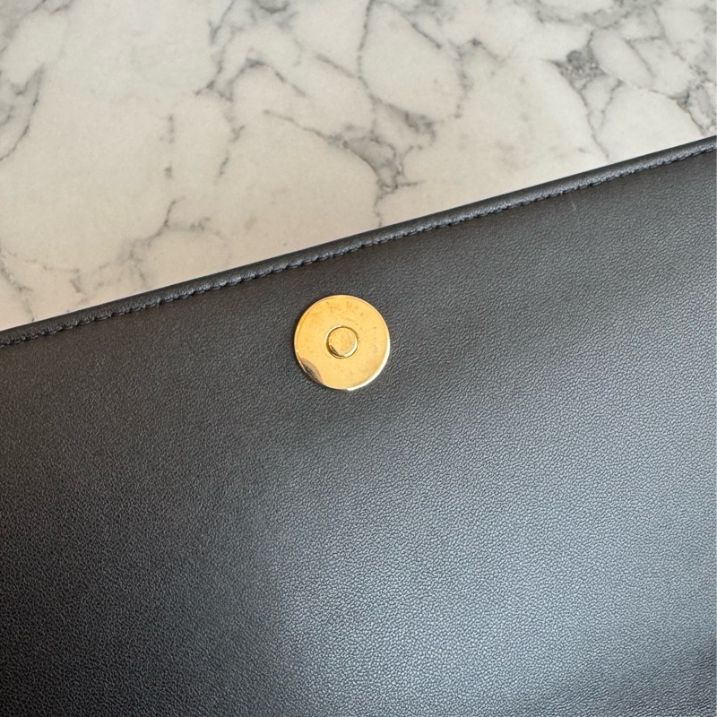 Dior黑藤格紋dior吊飾三合一woc-10