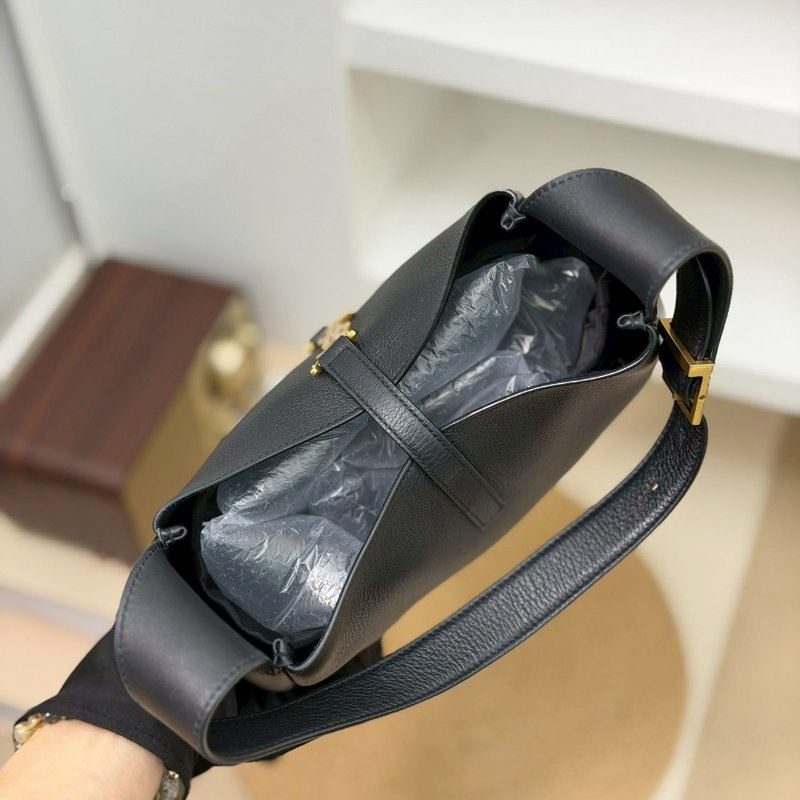 🏷YSL 聖羅蘭．LE 5 À 7 Hobo Small 腋下包-13