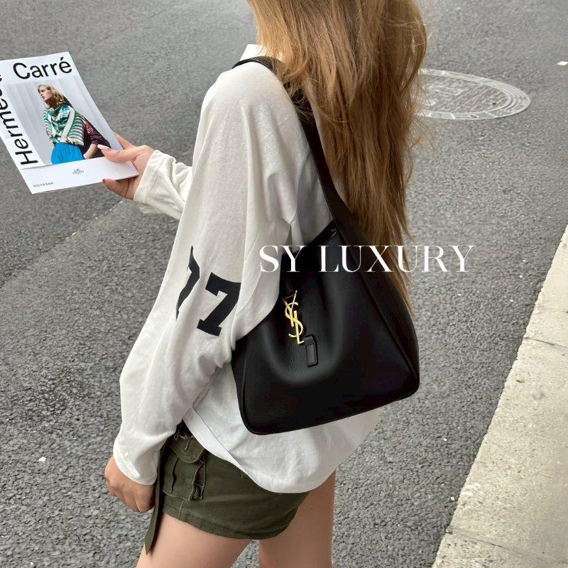 🏷YSL 聖羅蘭．LE 5 À 7 Hobo Small 腋下包-23