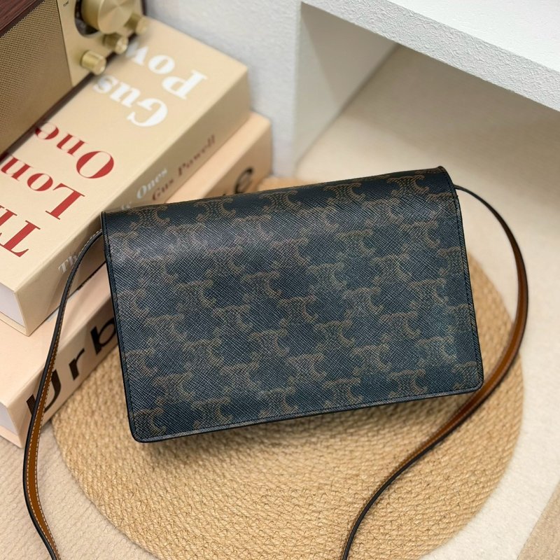 🏷Celine 瑟琳.Triomphe 老花 woc-1