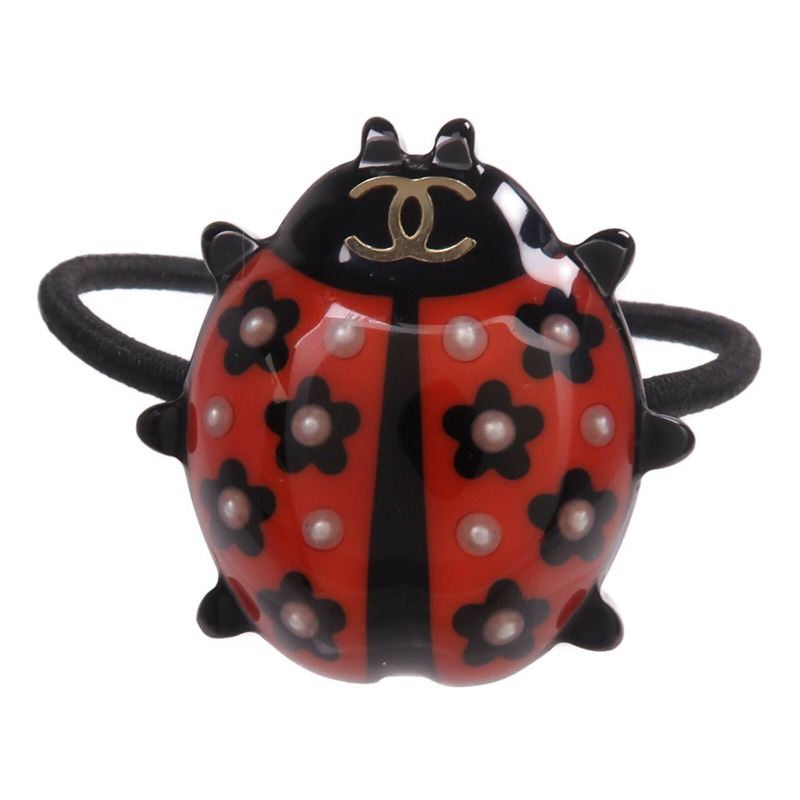 CHANEL PVC Ladybug Hair Band髮帶-0
