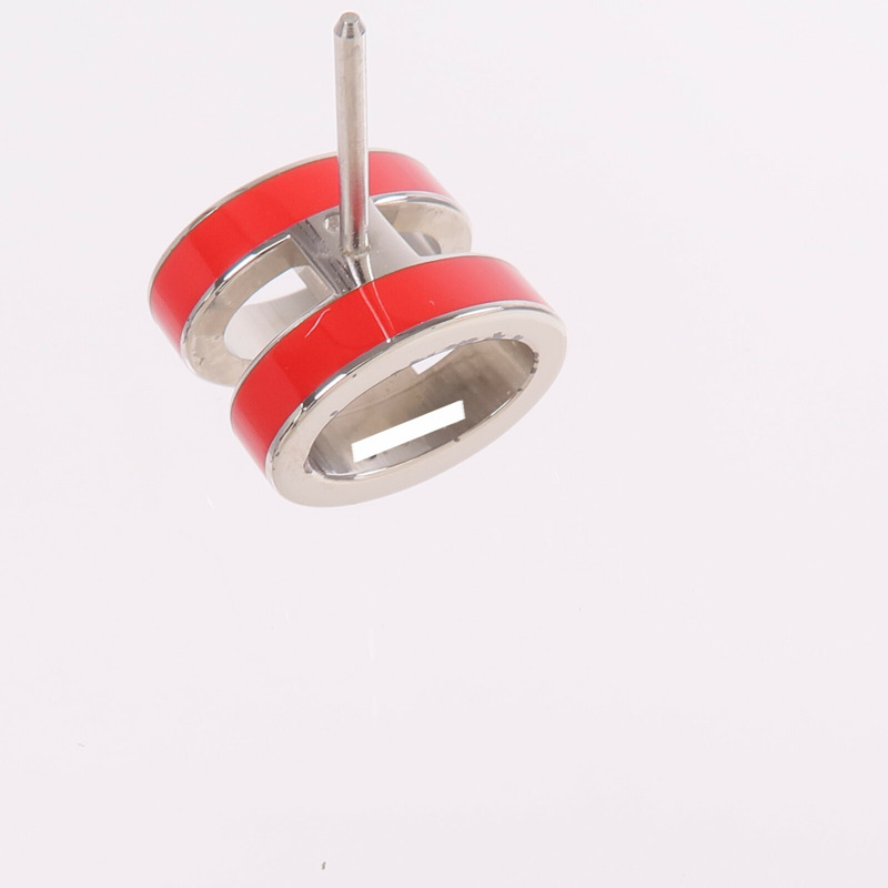HERMES 金屬Pop H耳環-5
