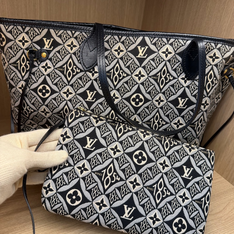 Lv 托特包 附內袋拉鏈小包 非常實用-5