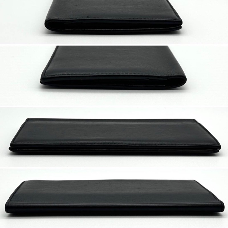 Hermès Citizen Twill 愛馬仕長款黑色皮夾-8