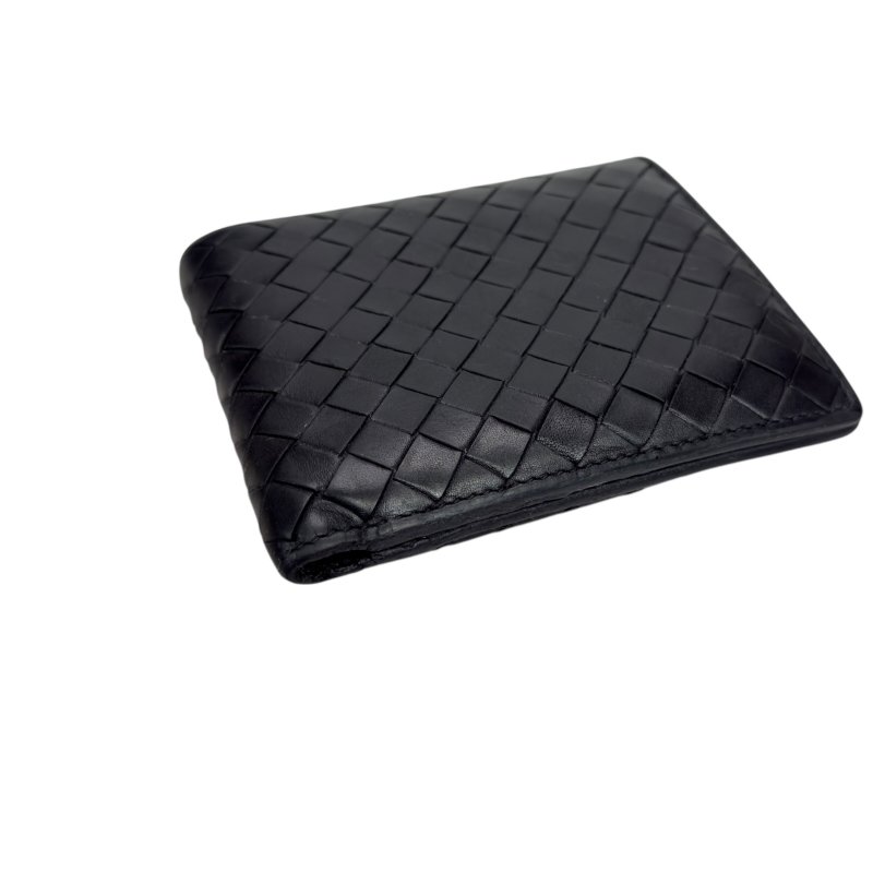 BOTTEGA VENETA 織皮 短銀包-3