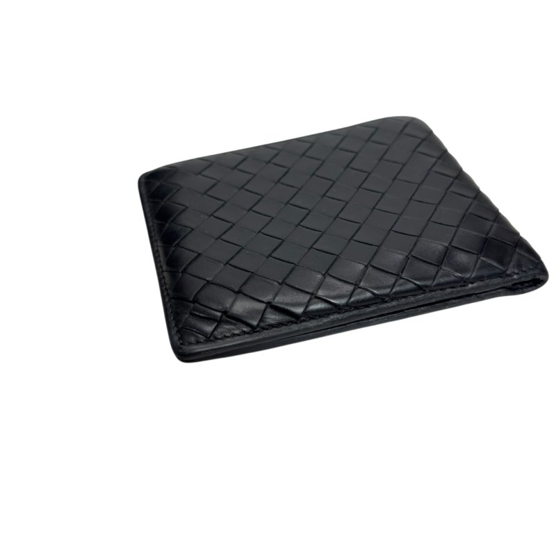 BOTTEGA VENETA 織皮 短銀包-7