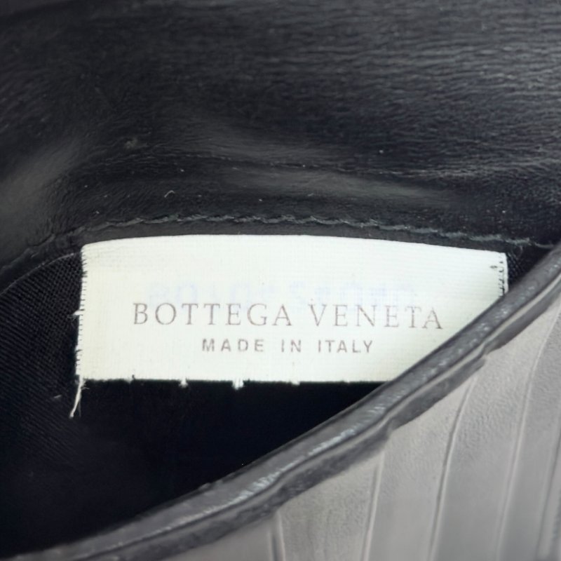 BOTTEGA VENETA 織皮 短銀包-17