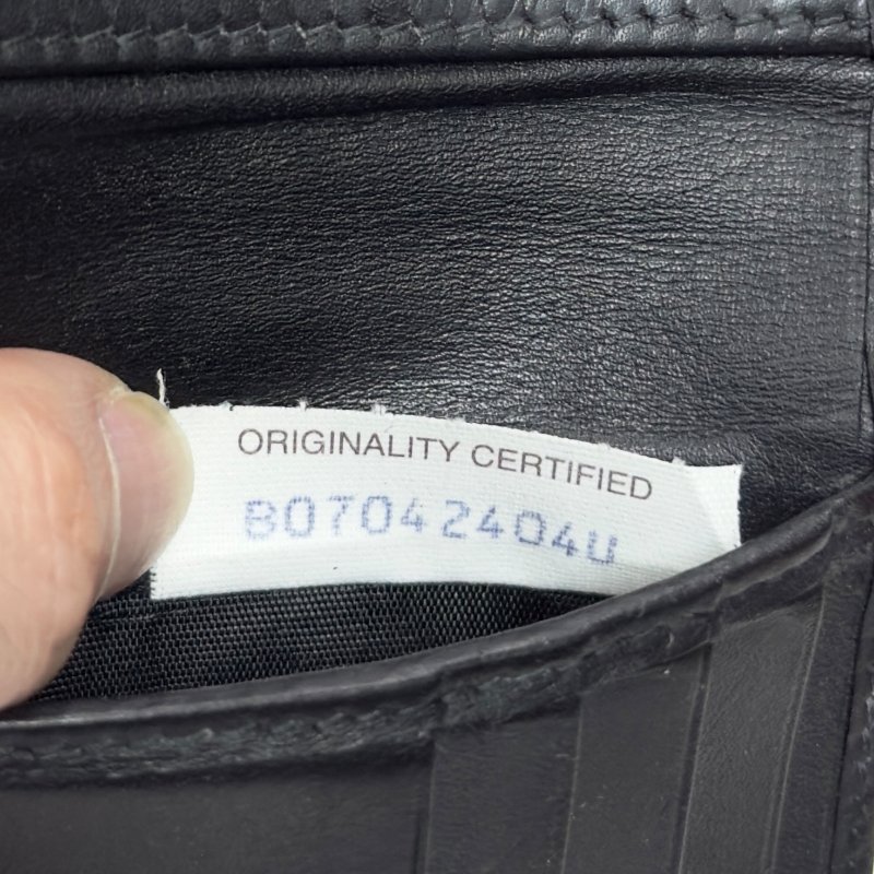 BOTTEGA VENETA 織皮 短銀包-18