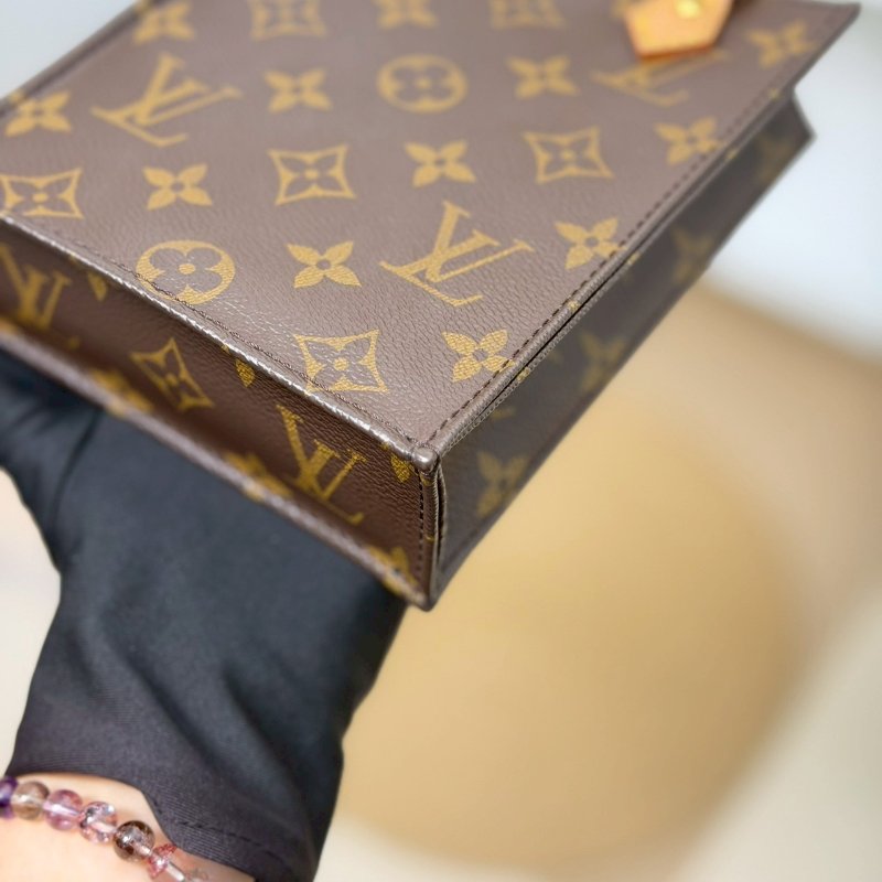 🏷LV 路易威登.Petit Sac Plat 老花琴譜包 M81295-5