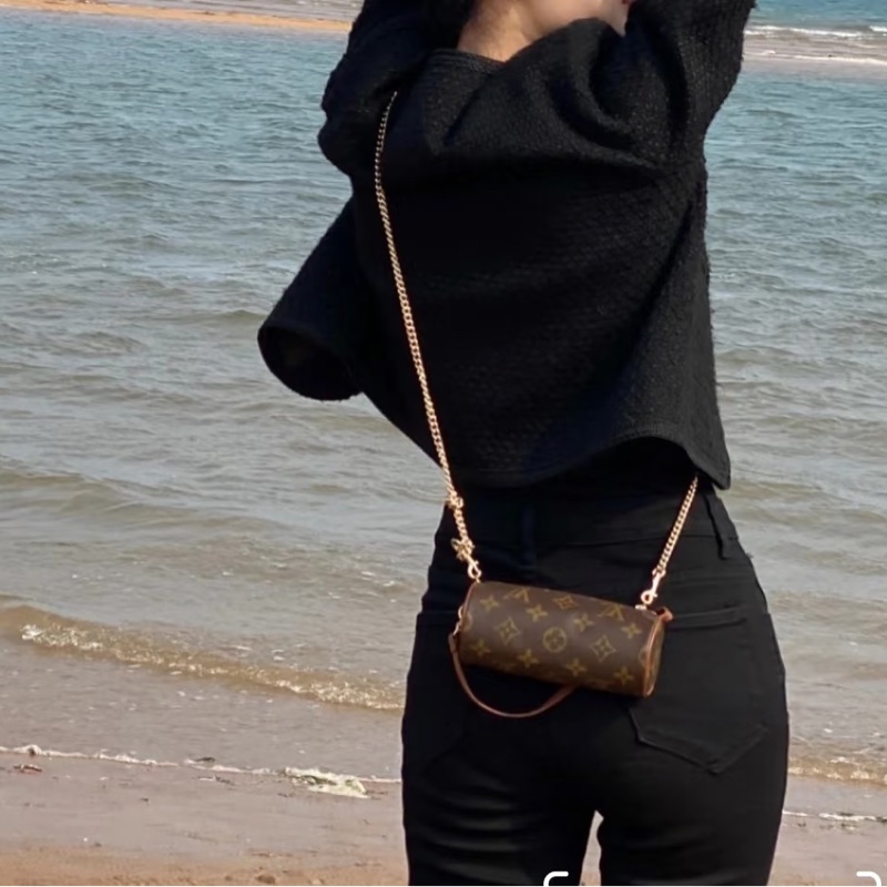 💗香緹國際精品💗 838 LV mini巴比龍 圓筒包 手提包-9