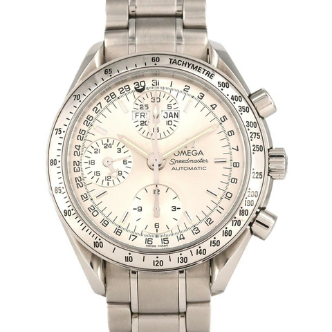 歐米茄超霸系列星期日曆型3523.30不鏽鋼自動腕錶