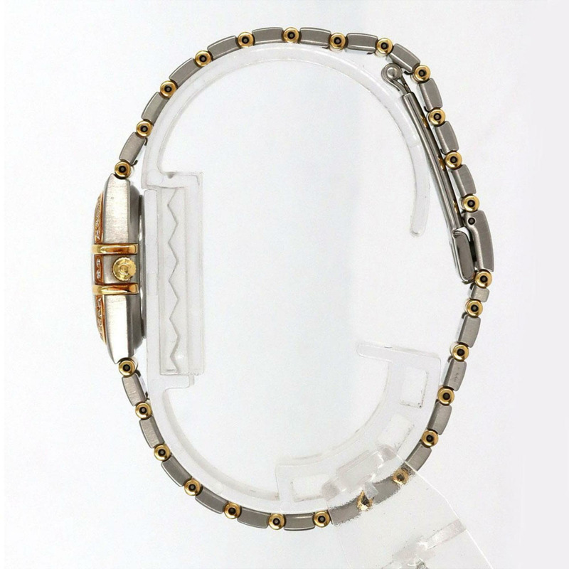 歐米茄星座系列迷你雙色D 1267.70 SSxYG石英錶-2