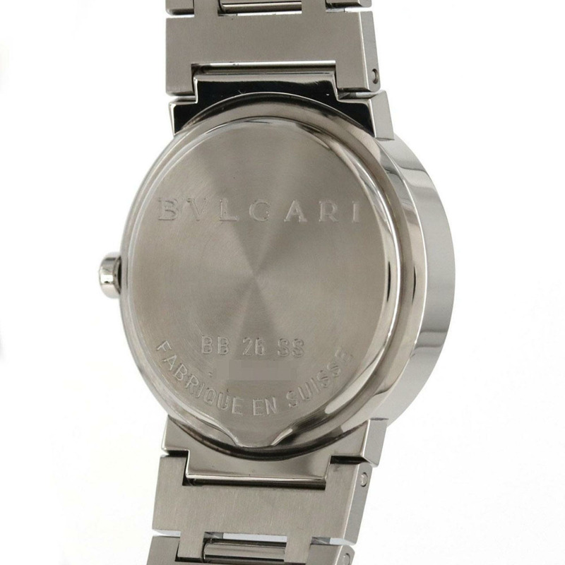 寶格麗 BB26SS 不鏽鋼石英錶-5