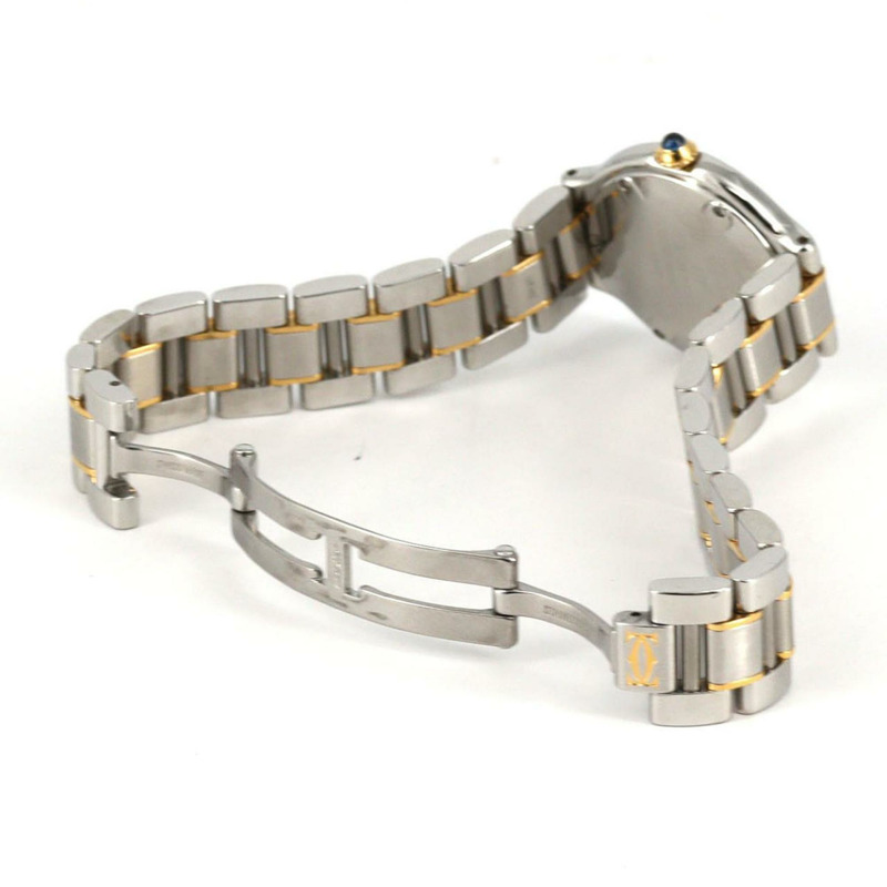 卡地亞 Must 21SM 雙色 W10073R6 SSxYG 石英錶-5