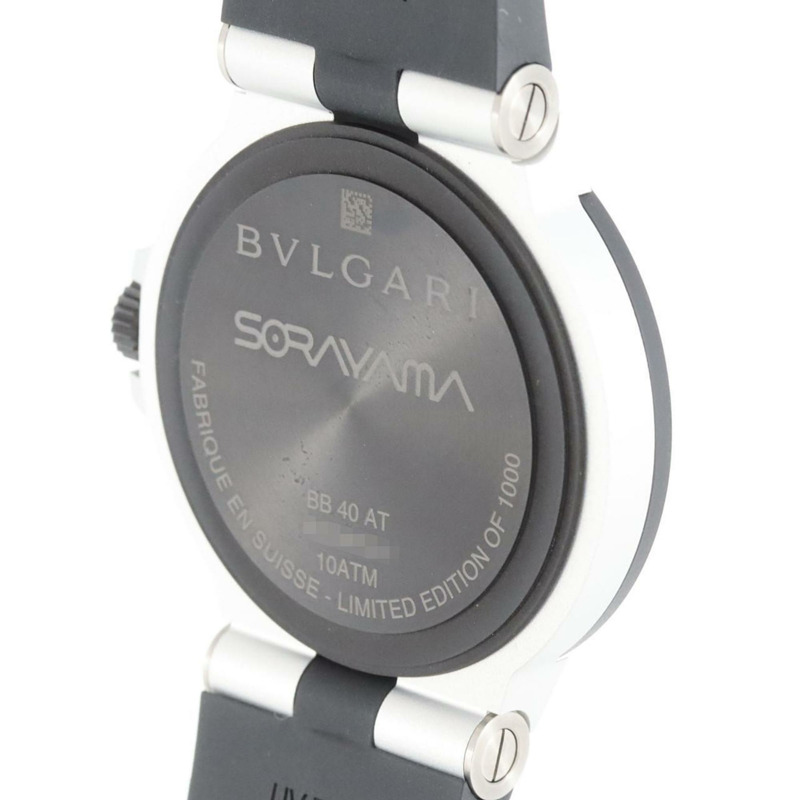 寶格麗鋁製空山基限量版 BB40AT 103703 自動腕錶-5