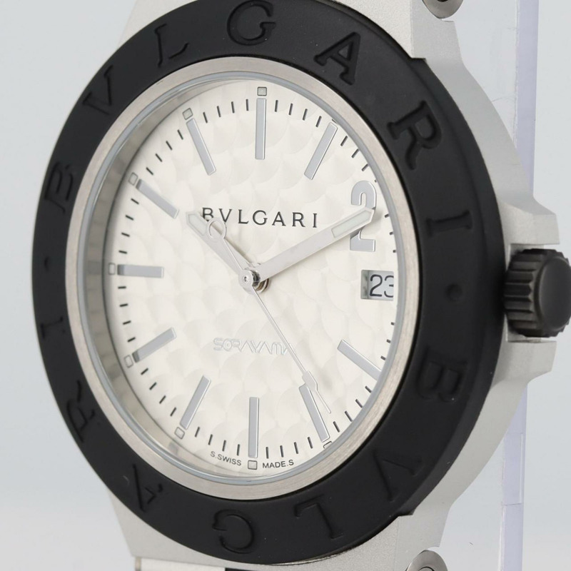 寶格麗鋁製空山基限量版 BB40AT 103703 自動腕錶-6