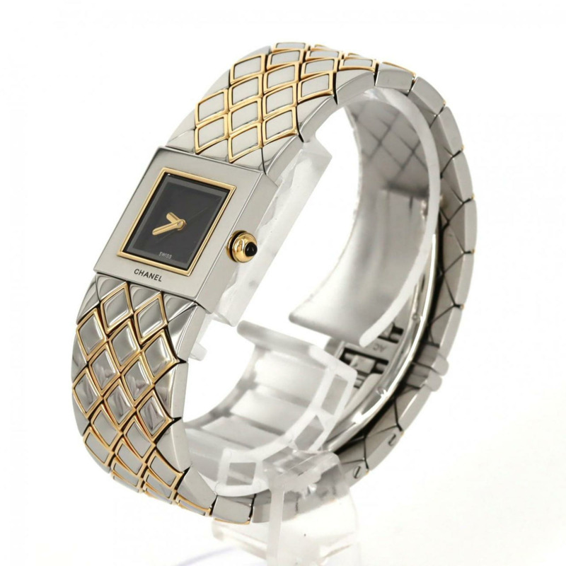 香奈兒 Matelasse 雙色腕錶 H0475 SSxYG 石英機芯-1