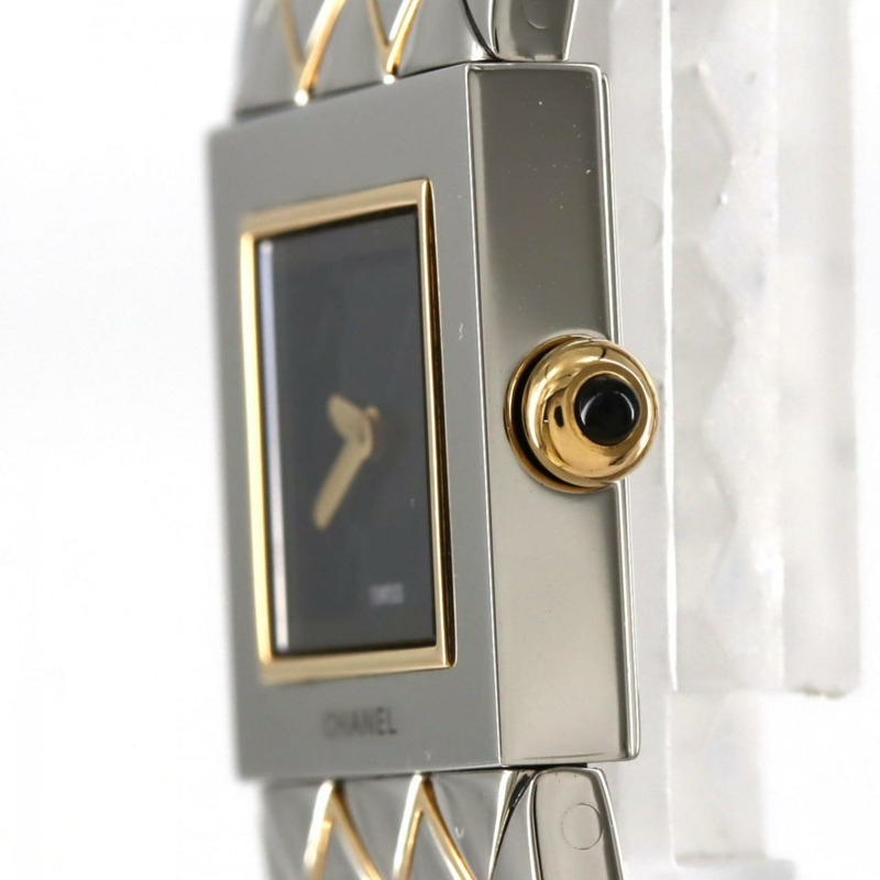 香奈兒 Matelasse 雙色腕錶 H0475 SSxYG 石英機芯-2