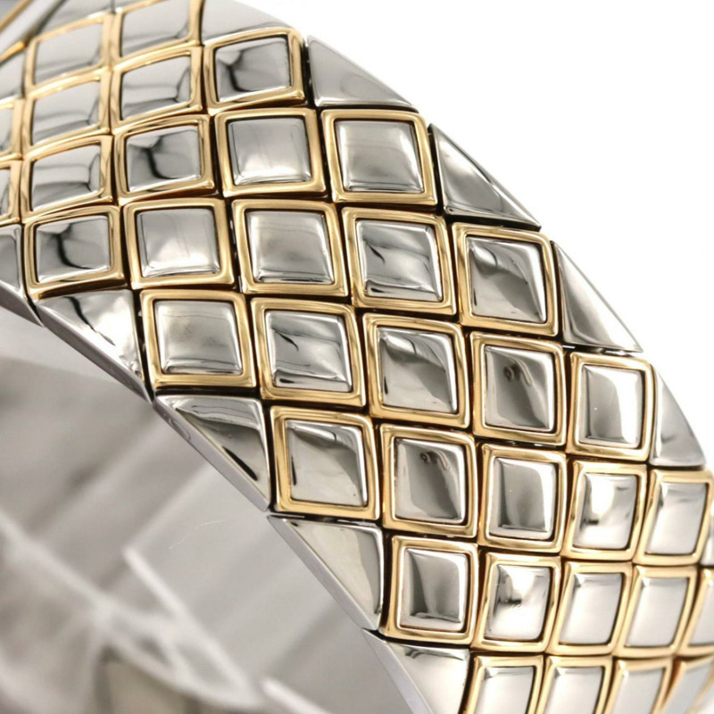 香奈兒 Matelasse 雙色腕錶 H0475 SSxYG 石英機芯-3