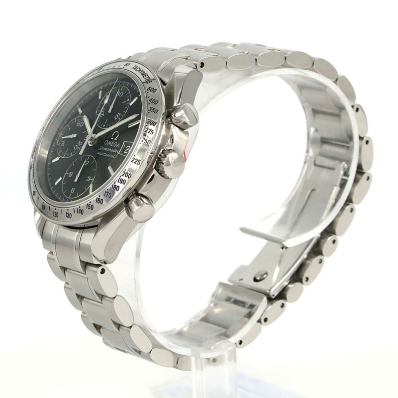 歐米茄超霸系列日期顯示3513.50不鏽鋼自動腕錶-1