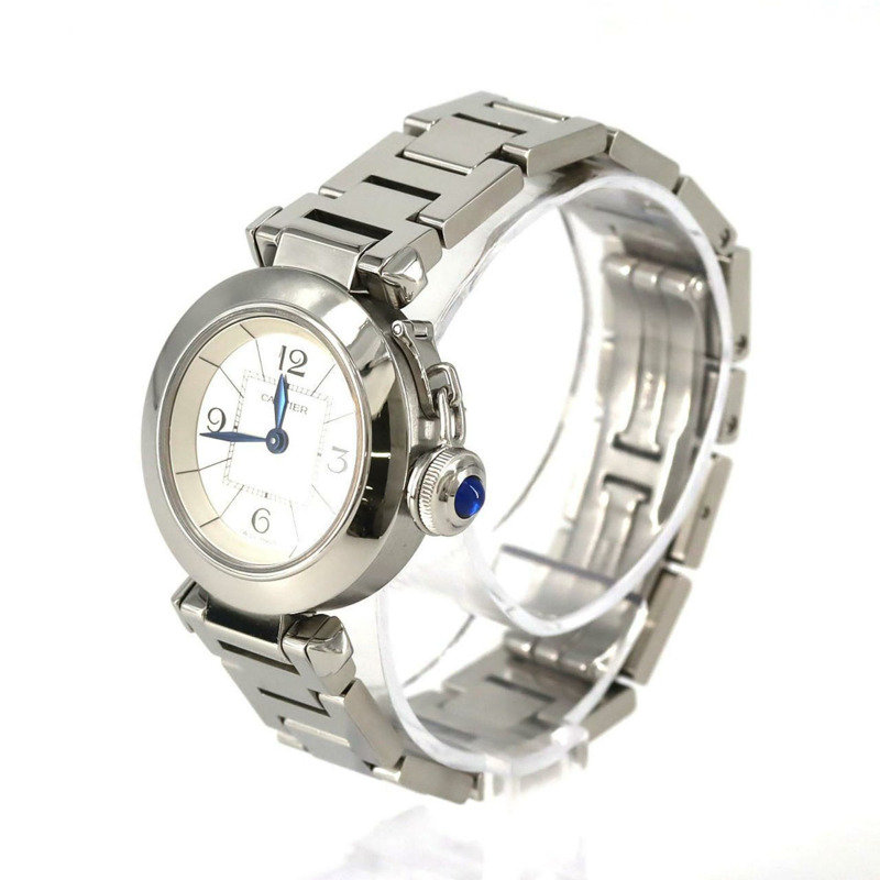 卡地亞 Miss Pasha W3140007 不鏽鋼石英腕錶-1