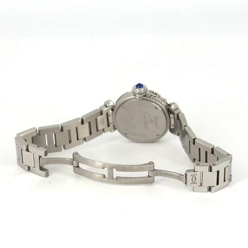 卡地亞 Miss Pasha W3140007 不鏽鋼石英腕錶-6