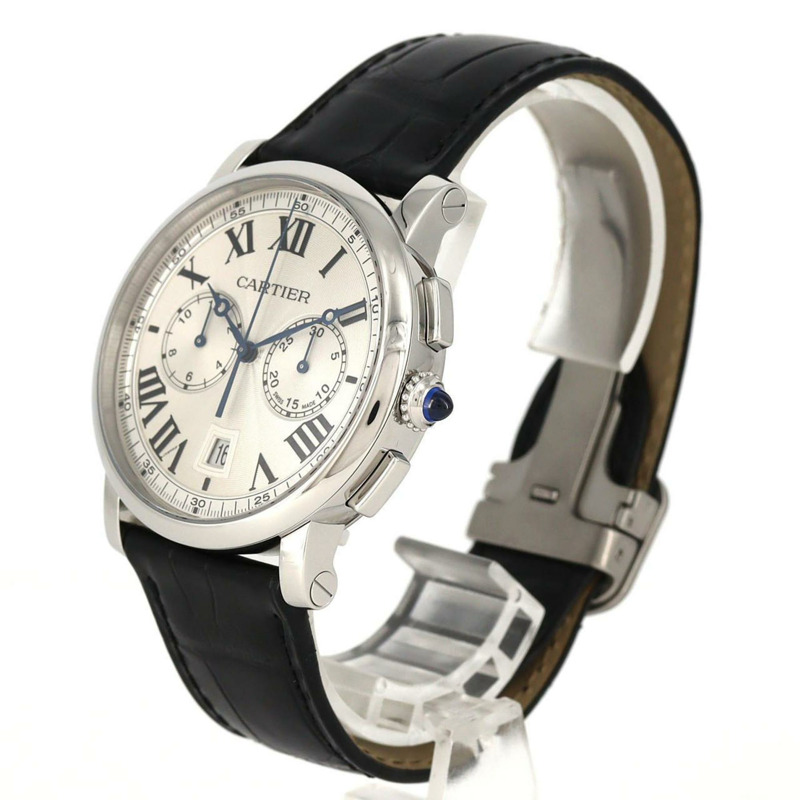 卡地亞 Rotonde de Chronograph WSRO0002 不鏽鋼自動腕錶-1