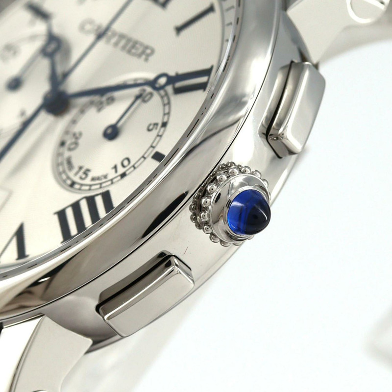 卡地亞 Rotonde de Chronograph WSRO0002 不鏽鋼自動腕錶-2