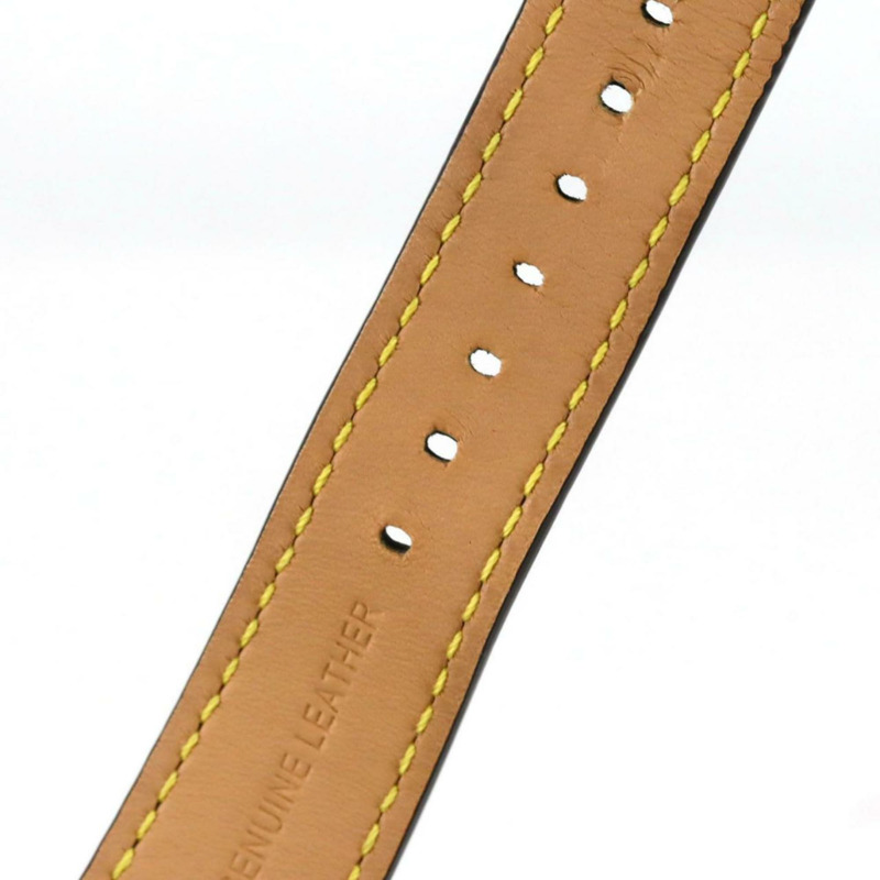 路易威登 Tambour Disc Amarante 10P Circle D Q1319 不鏽鋼石英錶-3