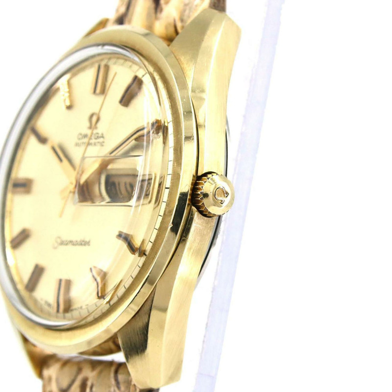 歐米茄海馬系列星期日曆型GP自動腕錶-2