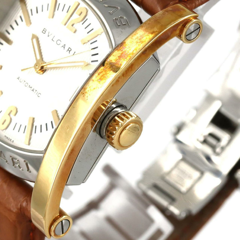 寶格麗 Assioma YG Combi AA44SG AA44C6SGLD SSxYG 自動腕錶-2