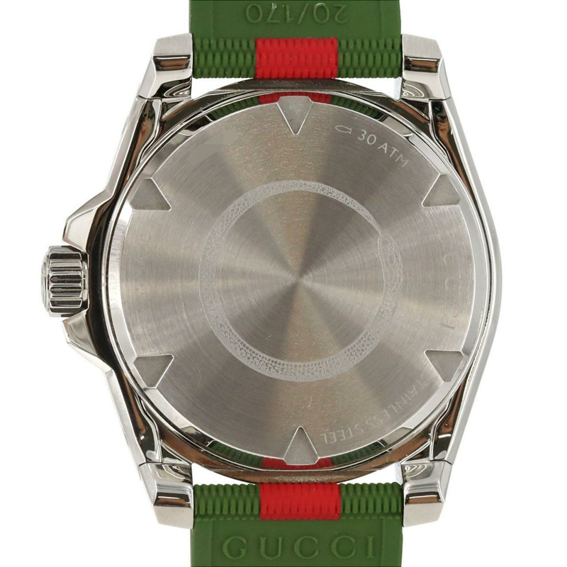 Gucci Dive YA136349 不鏽鋼自動腕錶-4