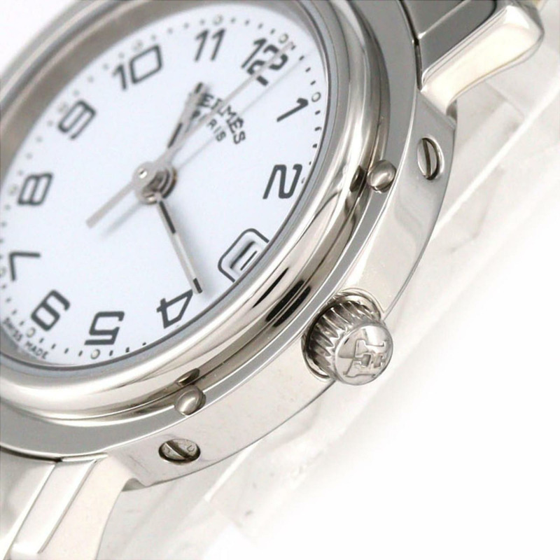 愛馬仕 Clipper CL4.210 不鏽鋼石英錶-3