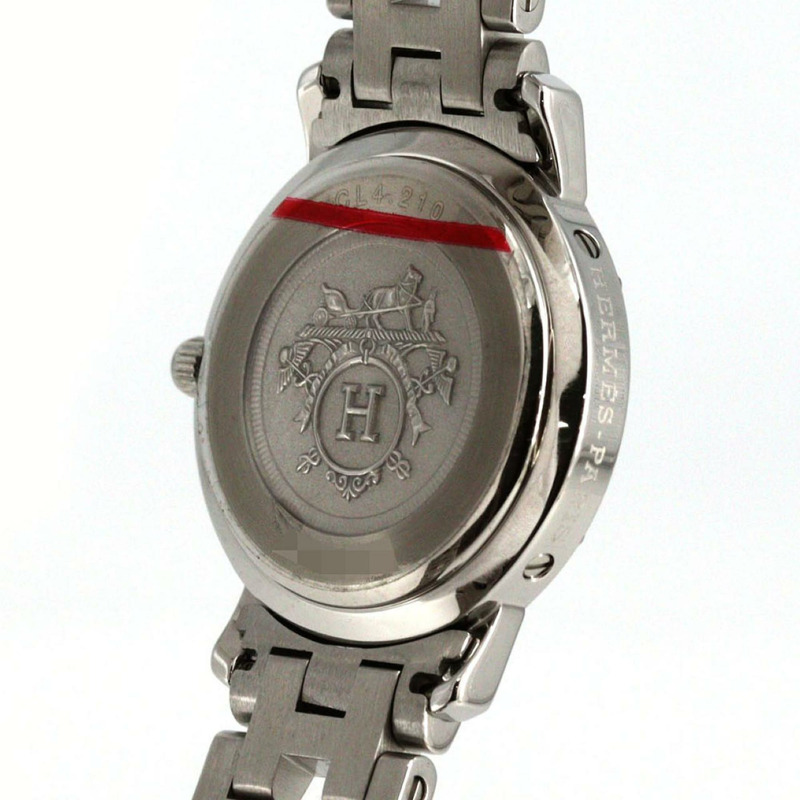 愛馬仕 Clipper CL4.210 不鏽鋼石英錶-5