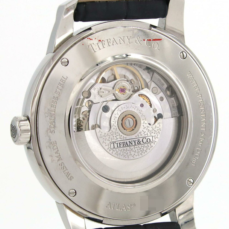 Tiffany Atlas Z1810.68.10A21A50A 不鏽鋼自動腕錶-5