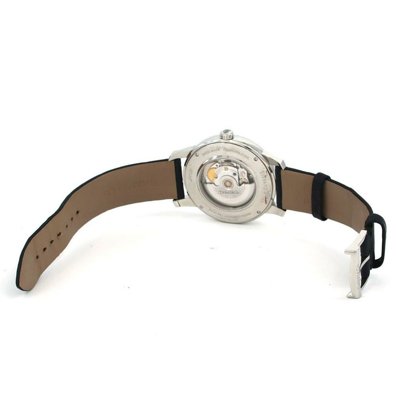 Tiffany Atlas Z1810.68.10A21A50A 不鏽鋼自動腕錶-6