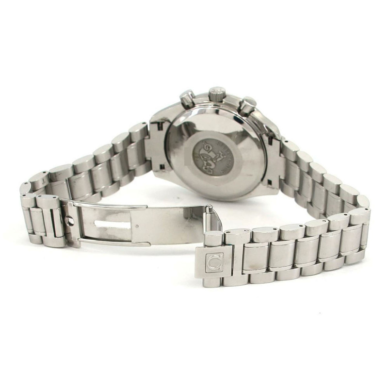 歐米茄超霸系列星期日曆型3523.30不鏽鋼自動腕錶-5